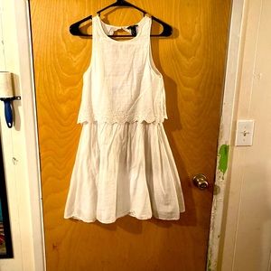 H&M white summer dress
